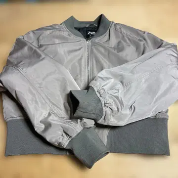 ZARA 카키 MA-1 자켓 L 사이즈