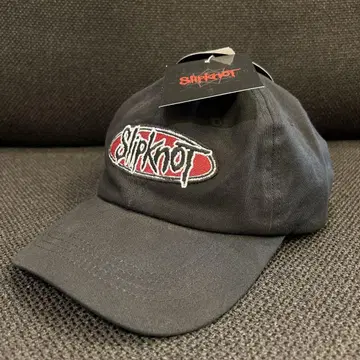 초레어 Slipknot 자수 블랙 캡 택 포함 미사용 새상품