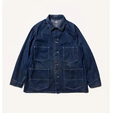 A.PRESSE 데님 커버올 INDIGO 23SS