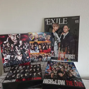 HIGH&LOW 관련 DVD Blu-ray 앨범 세트