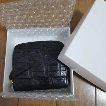 블랙 지퍼식 코인 케이스