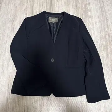 UNITED ARROWS 노카라 자켓 38 네이비