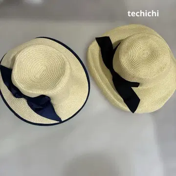 [te chichi] 밀짚모자 2점 세트