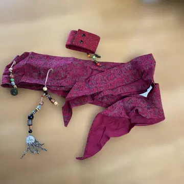 레어 디즈니 파이리츠 오브 카리브 해적 반다나 & 암밴드