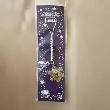 [새상품] 산리오 헬로키티 스트랩 눈의 결정 Snow fairy