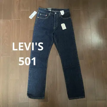 미사용 새상품 LEVI'S 501 스트레이트 데님 26 다크 인디고