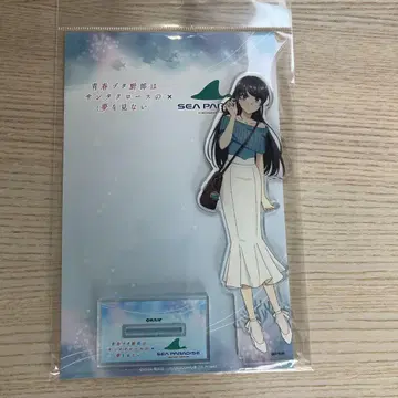 사쿠라지마 마이 아크릴 스탠드 청춘 돼지 야경도 씨 파라다이스 청돼