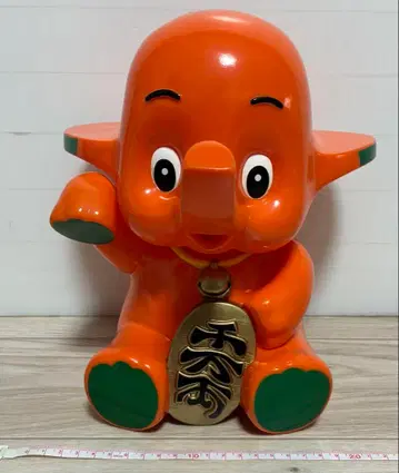 사토짱 천만량 저금통 소프트 비닐 피규어 캐릭터 사토제약 마네키