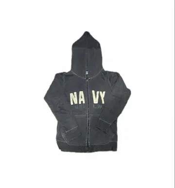 NAVY 지퍼 후디