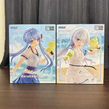 Summer Pockets 나루세 시로하 소라카도 아오 피규어 2종 세트