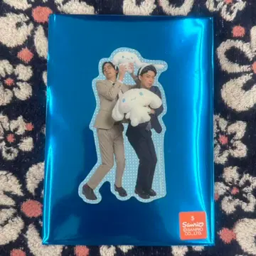 만게키 x 시나모롤 콜라보 벽 포스터 트레이딩 스티커