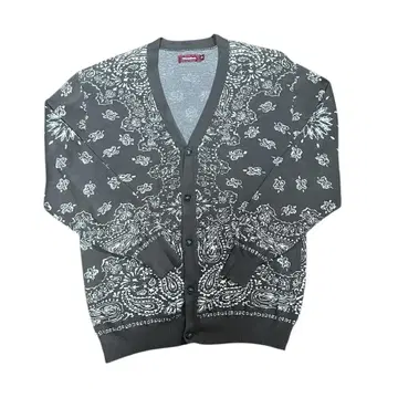 HIDE AND SEEK Bandana Cardigan C-GRY