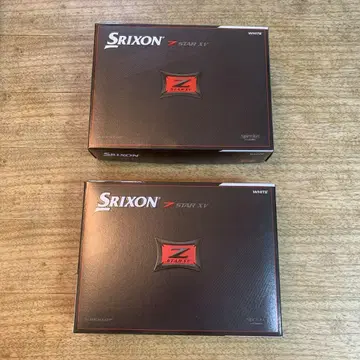 스릭슨 Zstar XV 골프공 2세트