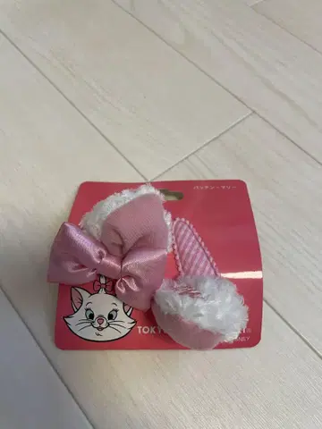 디즈니 마리 귀와 리본 헤어핀