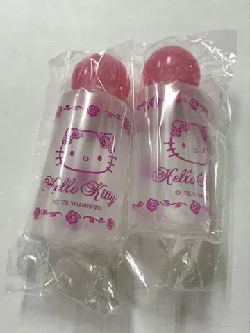 헤이세이 레트로 초코라BB 키티 미니 화장품 보틀 2개 2001년제 레어