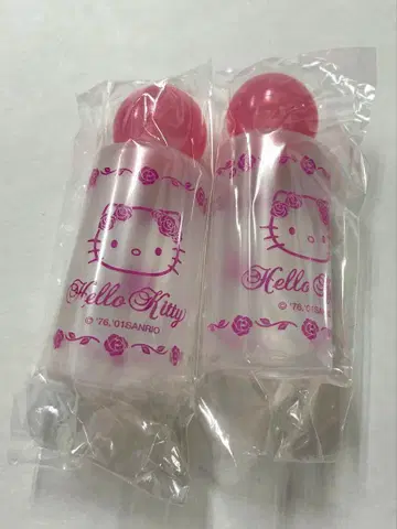 헤이세이 레트로 초코라BB 키티 미니 화장품 보틀 2개 2001년제 레어
