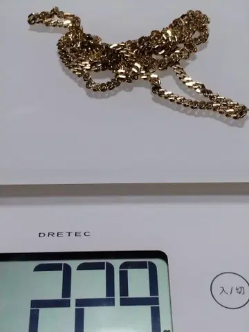 금속제 목걸이 229g 랍스터 클래스프