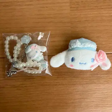 산리오 화이트 프릴 시나몬 시나모롤