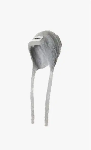 theredthread S fuzzy knit beanie gray