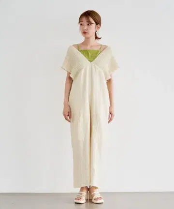 Kastane 개더 올인원 아이보리 사이즈 0