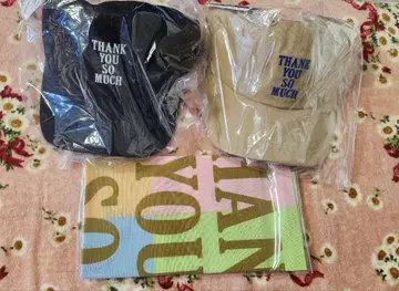 SAS THANK YOU SO MUCH 투어 굿즈 CAP 손수건