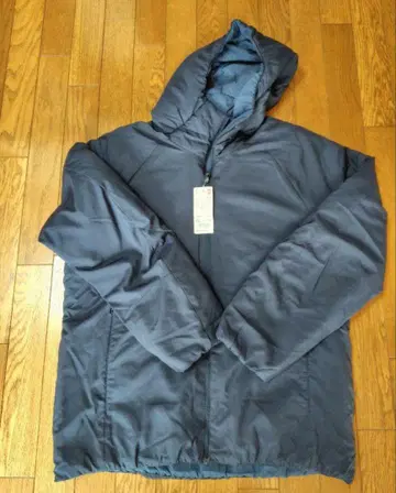 후드 부착 다크 블루 XL 자켓