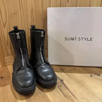 SUMI STYLE 블랙 숏부츠 이아파피요네 L 사이즈