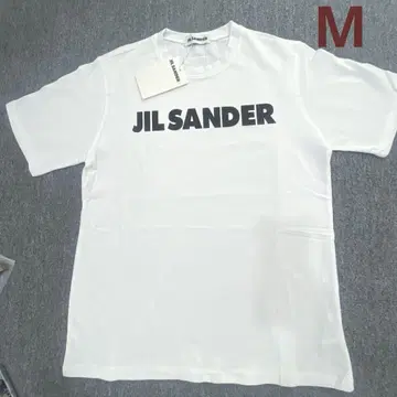 JIL SANDER 화이트 T셔츠 M 사이즈