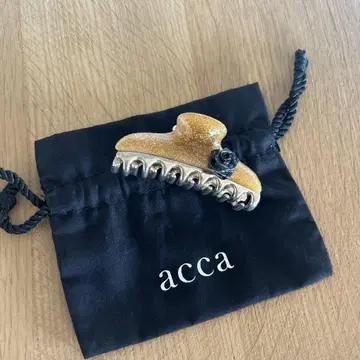 acca 골드 헤어 클립