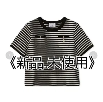 [ LILY BROWN x MARY QUANT ] 포켓 링거 T셔츠