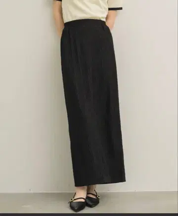 NEUNA 와셔 타이트 스커트