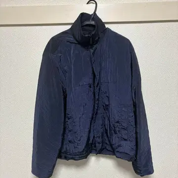 Calvin Klein 네이비 나일론 자켓 지퍼 포함