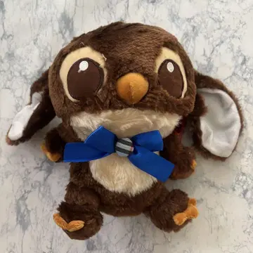 레어 헤이세이 레트로 브라운 스티치 봉제 인형