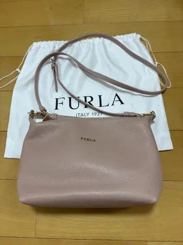 FURLA 핑크 2way 숄더백 수납 가방 포함