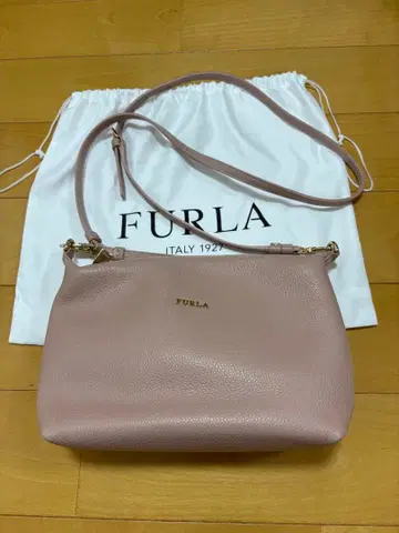 FURLA 핑크 2way 숄더백 수납 가방 포함