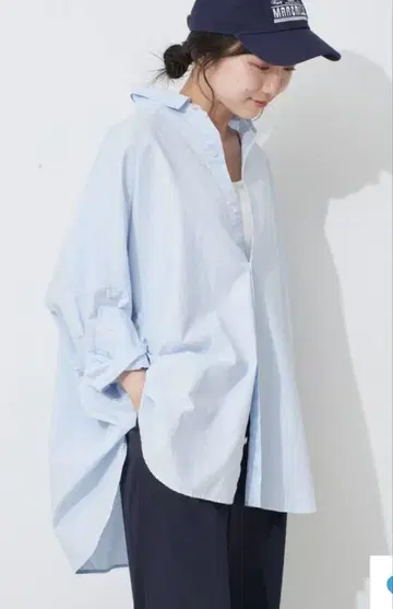 SLOBE IENA 오버 사이즈 셔츠