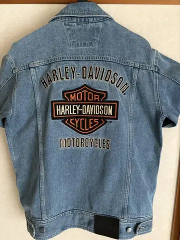 HARLEY- 할리데이비슨 데님 자켓 G 스컬 T셔츠