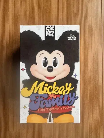 Mickey Family Cute Together Keychain