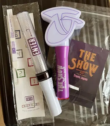 트라자 TravisJapan 응원봉 2개 세트