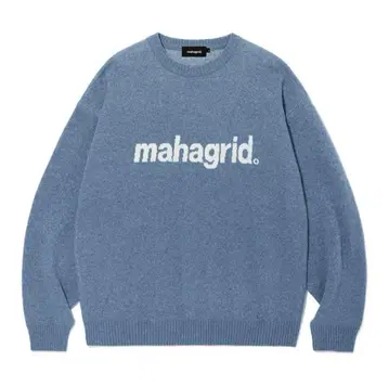 mahagrid 마하그리트 니트 스웨터 블루 L