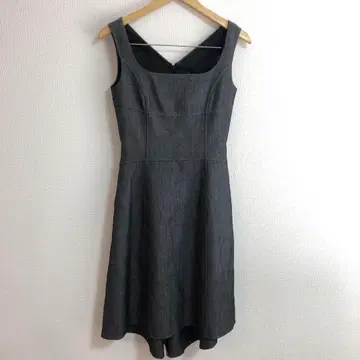 Y551 폭시 원피스 플레어 스커트 A라인 데님