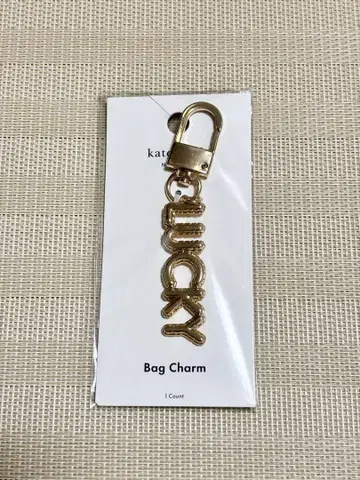 미사용 새상품 kate spade 백참 럭키