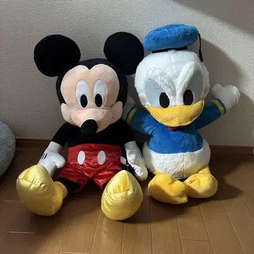 미키마우스와 도널드 덕 봉제 인형