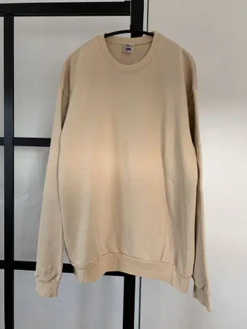 로스앤젤레스 어패럴 14oz 맨투맨 트레이닝복 긴팔 베이지 L 사이즈