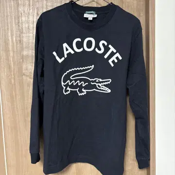 LACOSTE x BEAMS 별주 로고 긴팔T셔츠 US XS