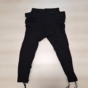 BUFFALO BOBS 블랙 맨투맨 사루엘 팬츠