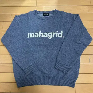 mahagrid. 니트 파랑 S 사이즈