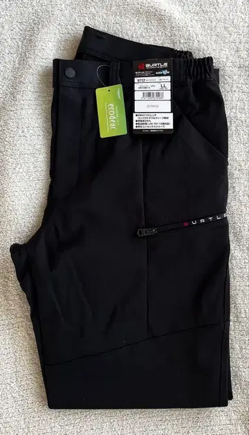 새상품 BURTLE 9712 카고 팬츠 블랙 LL