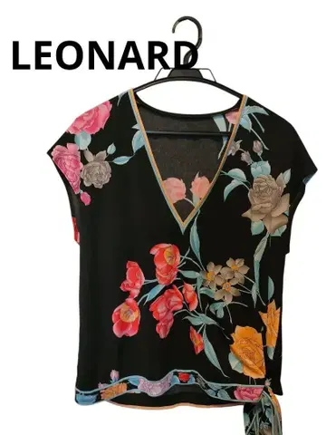 g5 컨디션 최상 레오나르 LEONARD 상의 슬리브리스 칸칸 LL