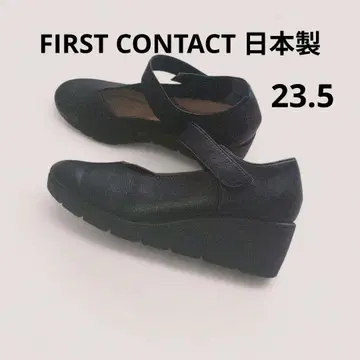 FIRST CONTACT 일본제 펌프스 부드러운 워킹 슈즈 23.5cm